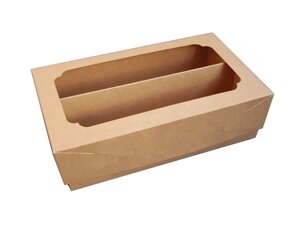Коробка Крафт 20012060 для макаронс (Упаковка 3 шт.)