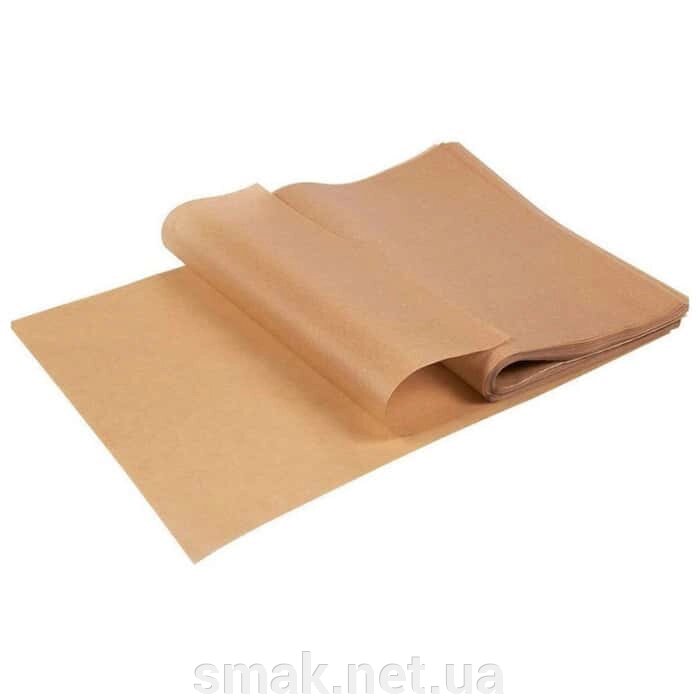 ПідПергамент коричневий листовий для випікання 420600 мм (1 кг) Вологостійкий від компанії Інтернет магазин "СМАК" - фото 1
