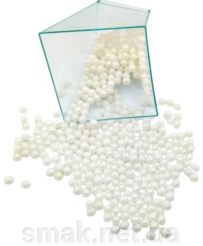 Посипання кульки перли 5 мм, 50 грам від компанії Інтернет магазин "СМАК" - фото 1