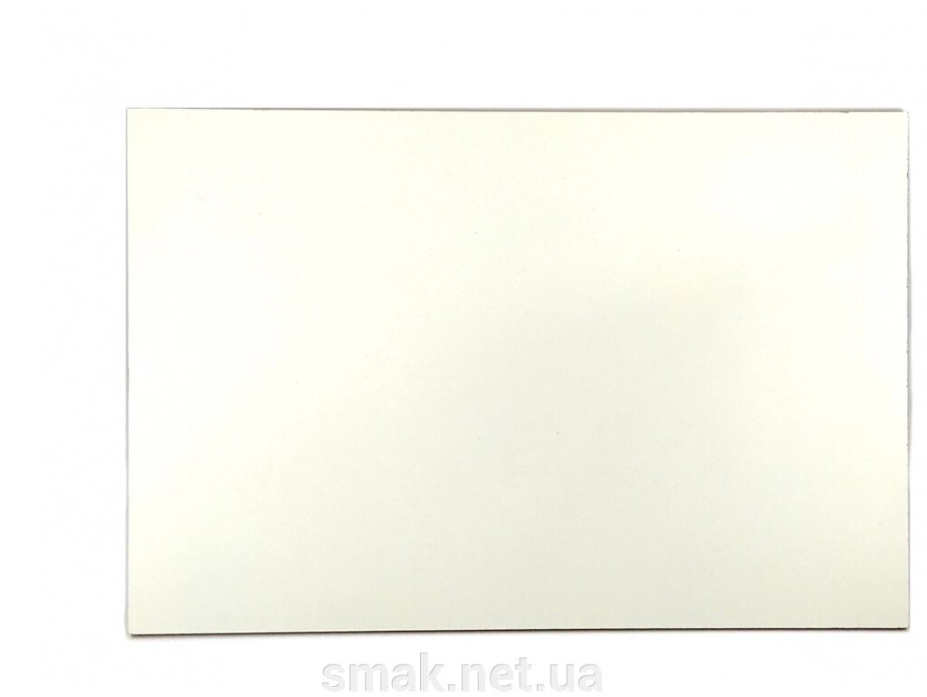 Прямокутна субстратна ДВП 2525 см, білий (1 шт.) від компанії Інтернет магазин "СМАК" - фото 1