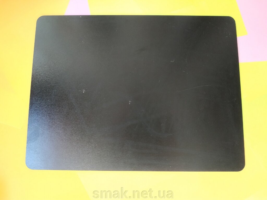 Прямоугольная подложка Двп 3020 см, Черная с закругленными углами (1 шт) від компанії Інтернет магазин "СМАК" - фото 1