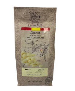 Білий шоколад Natra Cacao 29 без цукру 1 кг