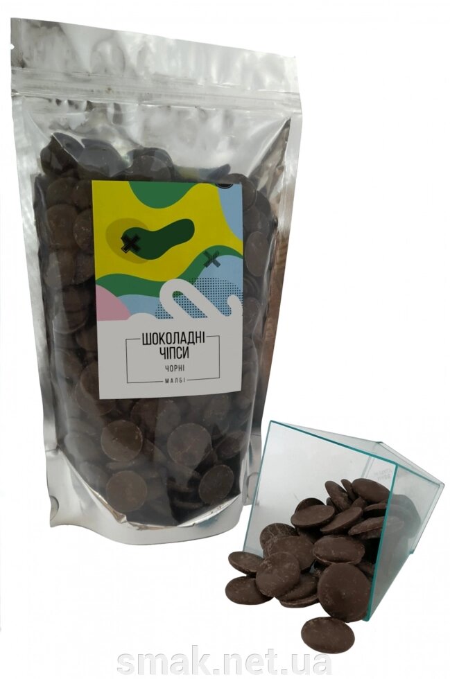 Шоколадні Чіпси ( глазур ) чорні ( 1 кг ) від компанії Інтернет магазин "СМАК" - фото 1