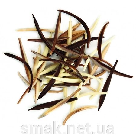 Шоколадний декор з мармуровою локшиною (100 грам) від компанії Інтернет магазин "СМАК" - фото 1