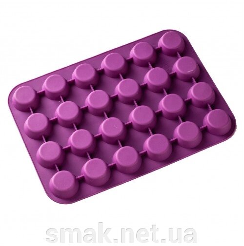 Силіконова форма для кексів, кошиків 24 шт. від компанії Інтернет магазин "СМАК" - фото 1