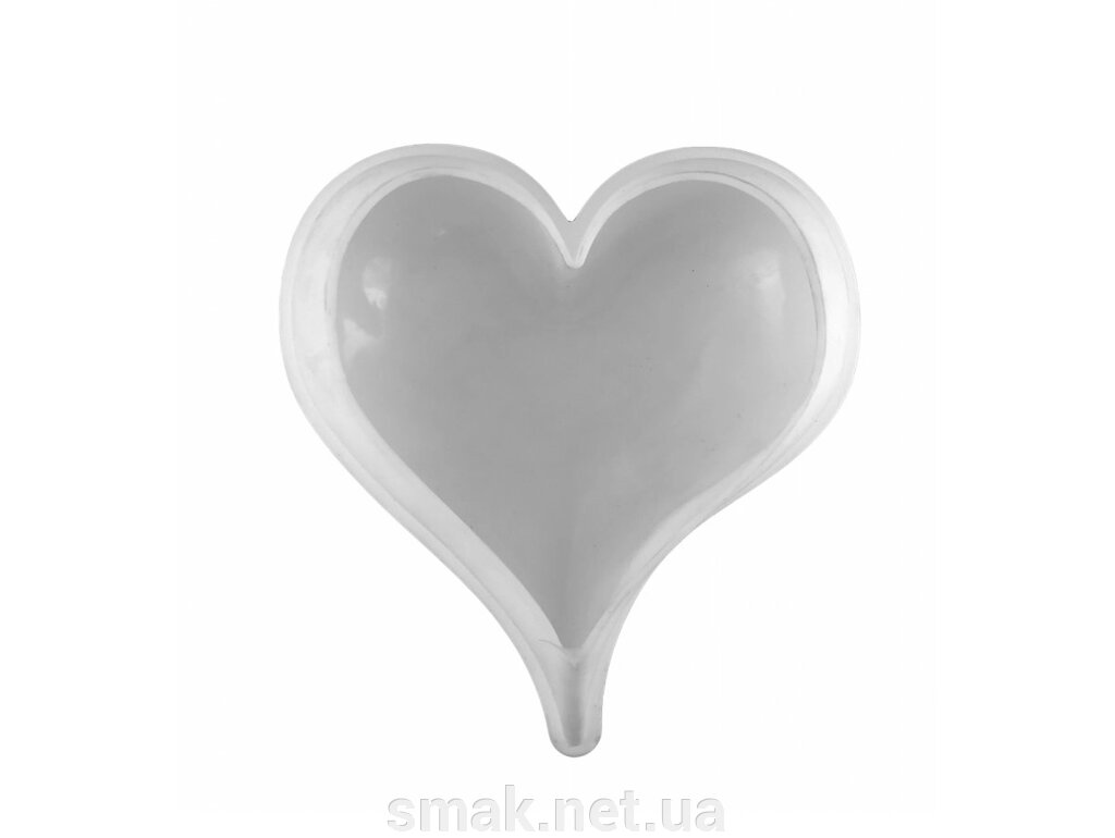 Силіконова Форма евродесертов Серце 2 від компанії Інтернет магазин "СМАК" - фото 1