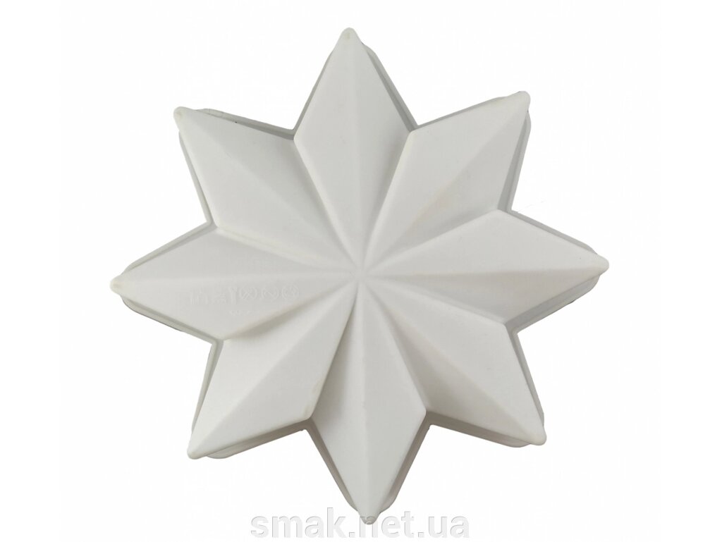 Силіконова Форма евродесертов зірка від компанії Інтернет магазин "СМАК" - фото 1