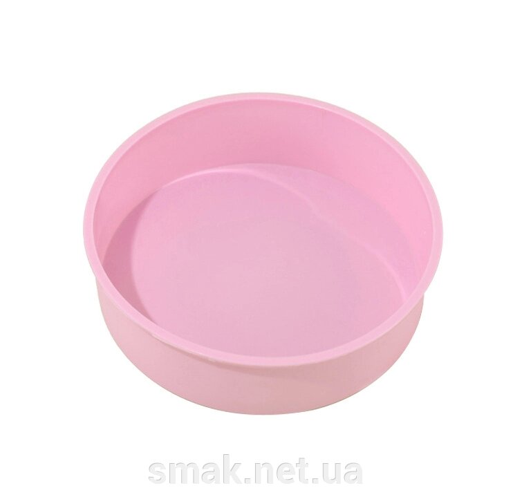 Силіконова форма кругла для випічки (колір в асортименті) d=15 см від компанії Інтернет магазин "СМАК" - фото 1