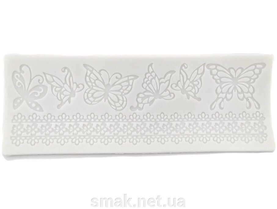 Силіконовий килимок для гнучкого айсінгом Метелики від компанії Інтернет магазин "СМАК" - фото 1