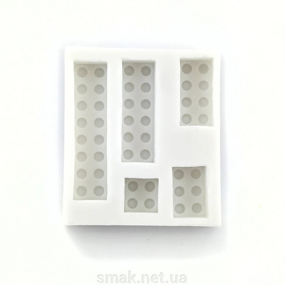 Силіконовий молд Лего 2 від компанії Інтернет магазин "СМАК" - фото 1