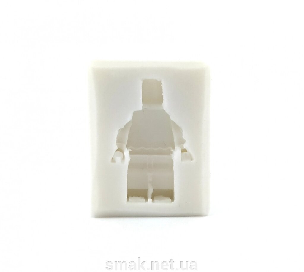 Силіконовий молд Людина Lego від компанії Інтернет магазин "СМАК" - фото 1