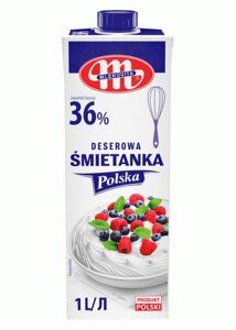 Крем Mlekovita тварини Smietanka 36 1L