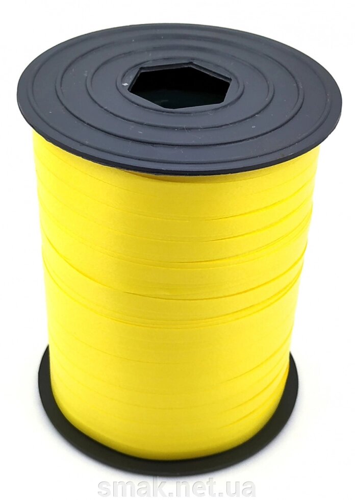 Стрічка жовта 5 мм, 260м від компанії Інтернет магазин "СМАК" - фото 1