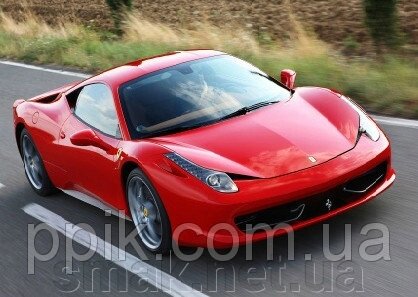 Вафельна картинка автомобіль Ferrari від компанії Інтернет магазин "СМАК" - фото 1
