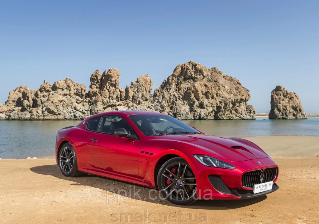 Вафельна картинка автомобіль Maserati 1 від компанії Інтернет магазин "СМАК" - фото 1