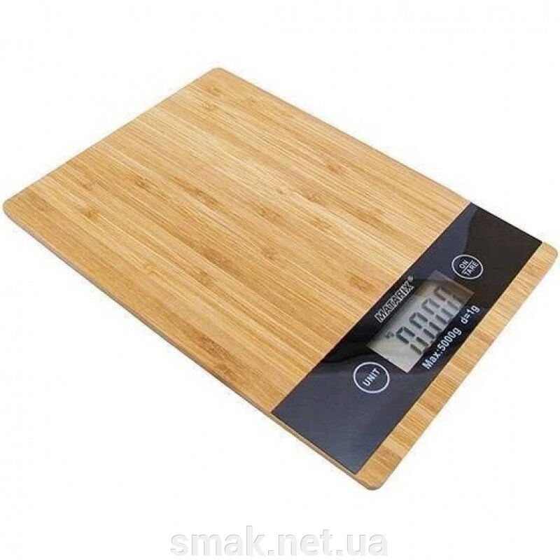 Ваги кухонні Matarix MX-406 5 кг Wood - 13003 від компанії Інтернет магазин "СМАК" - фото 1