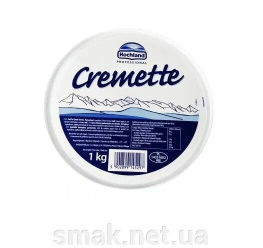 Вершковий сир Hochland Cremette Professional 65 1 кг від компанії Інтернет магазин "СМАК" - фото 1