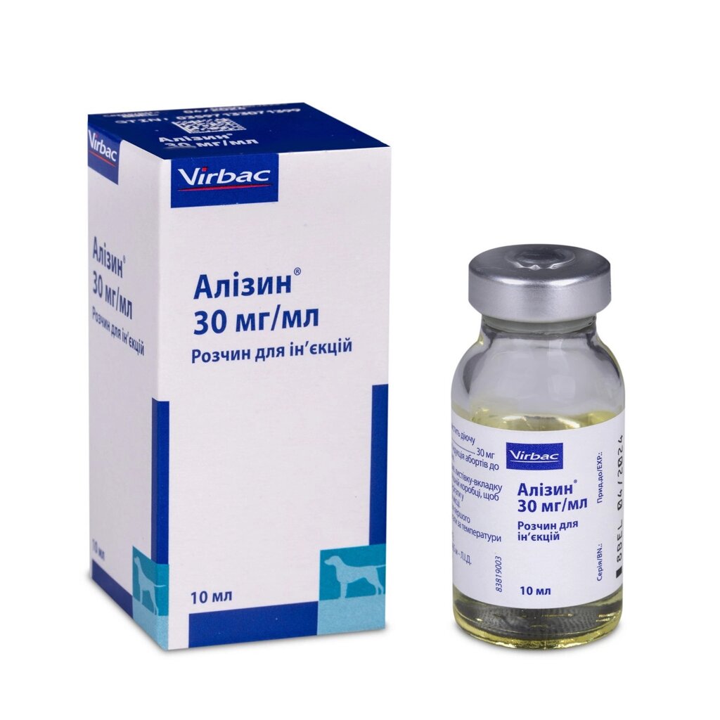 Алізин 30 мг/мл 10 мл Virbac Ветеринарний препарат для переривання небажаної вагітності у сук від компанії ZooVet - Інтернет зоомагазин самих низьких цін - фото 1