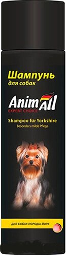 AnimAll Shampoo for Yorkshires Шампунь для йоркширських тер'єрів,250 мл від компанії ZooVet - Інтернет зоомагазин самих низьких цін - фото 1