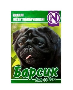 "Барсік" краплі від бліх і кліщів для собак (4 шт по 1 мл) Норис