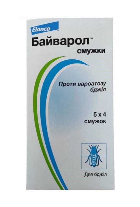 Байварол 4 смужки (1 блістер) (термін до 06.2026 р) від компанії ZooVet - Інтернет зоомагазин самих низьких цін - фото 1