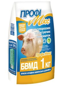 БВМД профимикс для супоросних 10% і лактующих 20% свиноматок, 1 кг O. L. KAR.
