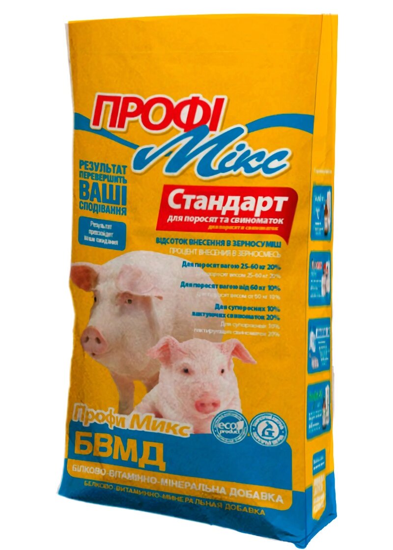 БВМД Профимикс Стандарт для свиней,  25 кг O. L.KAR від компанії ZooVet - Інтернет зоомагазин самих низьких цін - фото 1
