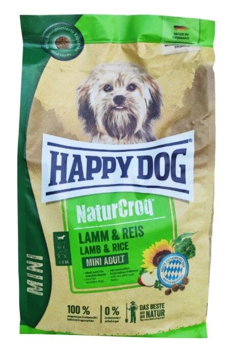 Cухий корм Happy Dog Naturcroq Lamb & Rice корм для собак малих порід з чутливим травленням 4 кг від компанії ZooVet - Інтернет зоомагазин самих низьких цін - фото 1