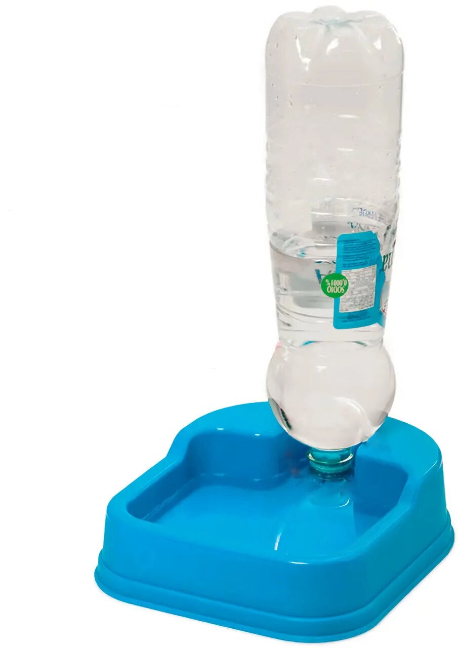 Диспенсер під пластикову пляшку для води 23x20x6 см від компанії ZooVet - Інтернет зоомагазин самих низьких цін - фото 1
