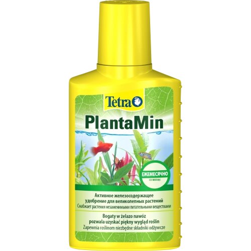 Добриво Tetra PlantaMin для зелених акваріумних рослин з залізом, 100 мл на 400 л від компанії ZooVet - Інтернет зоомагазин самих низьких цін - фото 1