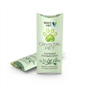 Парфуми Crystal Pet для домашніх улюбленців Лісовий Бриз 5 мл, WestVet