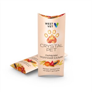 Парфуми Crystal Pet для домашніх улюбленців Тропічний кальян 5 мл, WestVet