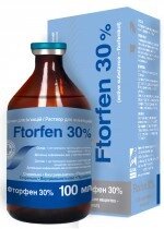 Фторфен 30% ін'єкційний 100 мл O. L. KAR (Фторфенікол)
