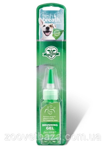 Гель для чищення зубів у собак TropiСlean "Свіжий подих" 59 мл від компанії ZooVet - Інтернет зоомагазин самих низьких цін - фото 1