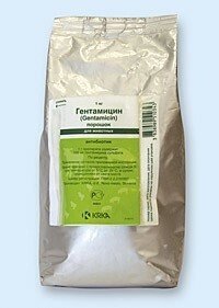 Гентаміцин порошок 1 кг KRKA від компанії ZooVet - Інтернет зоомагазин самих низьких цін - фото 1