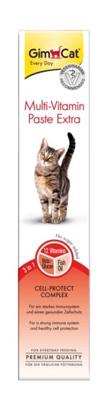 GimCat Multi-Vitamin Extra 100г паста для кішок від компанії ZooVet - Інтернет зоомагазин самих низьких цін - фото 1