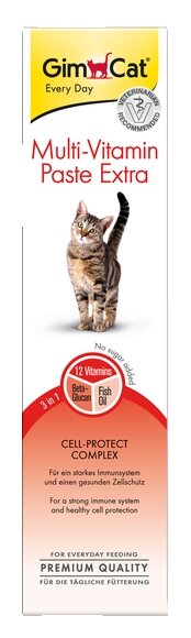 GimCat Multi-Vitamin Extra 200г паста для кішок від компанії ZooVet - Інтернет зоомагазин самих низьких цін - фото 1