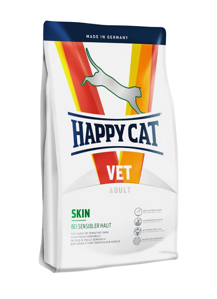 Happy Cat VET Diet Renal сухий дієтичний корм для котів при захворюваннях шкіри, 4 кг від компанії ZooVet - Інтернет зоомагазин самих низьких цін - фото 1