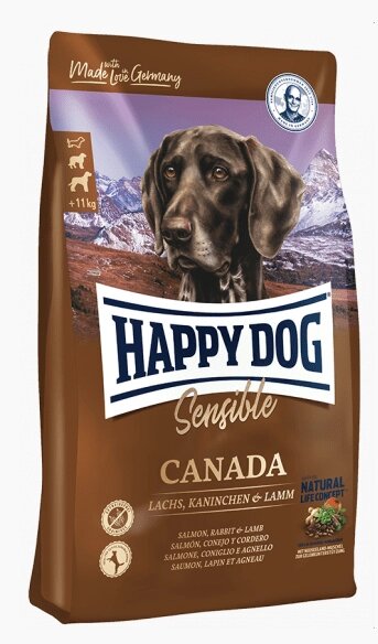 Happy Dog Canada беззерновой корм для собак з чутливим травленням, 12.5 кг від компанії ZooVet - Інтернет зоомагазин самих низьких цін - фото 1