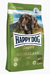 Happy Dog Neuseeland Lamb корм для собак з чутливим травленням ягня 4 кг