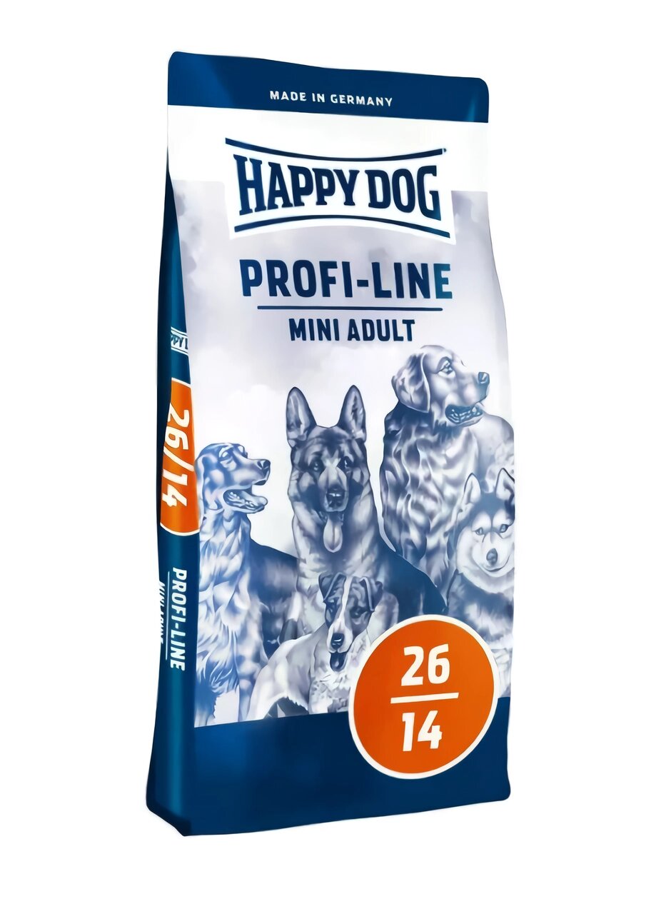 Happy Dog Profi Mini Adult сухий корм для дорослих собак (вагою до 10 кг), 18 кг від компанії ZooVet - Інтернет зоомагазин самих низьких цін - фото 1