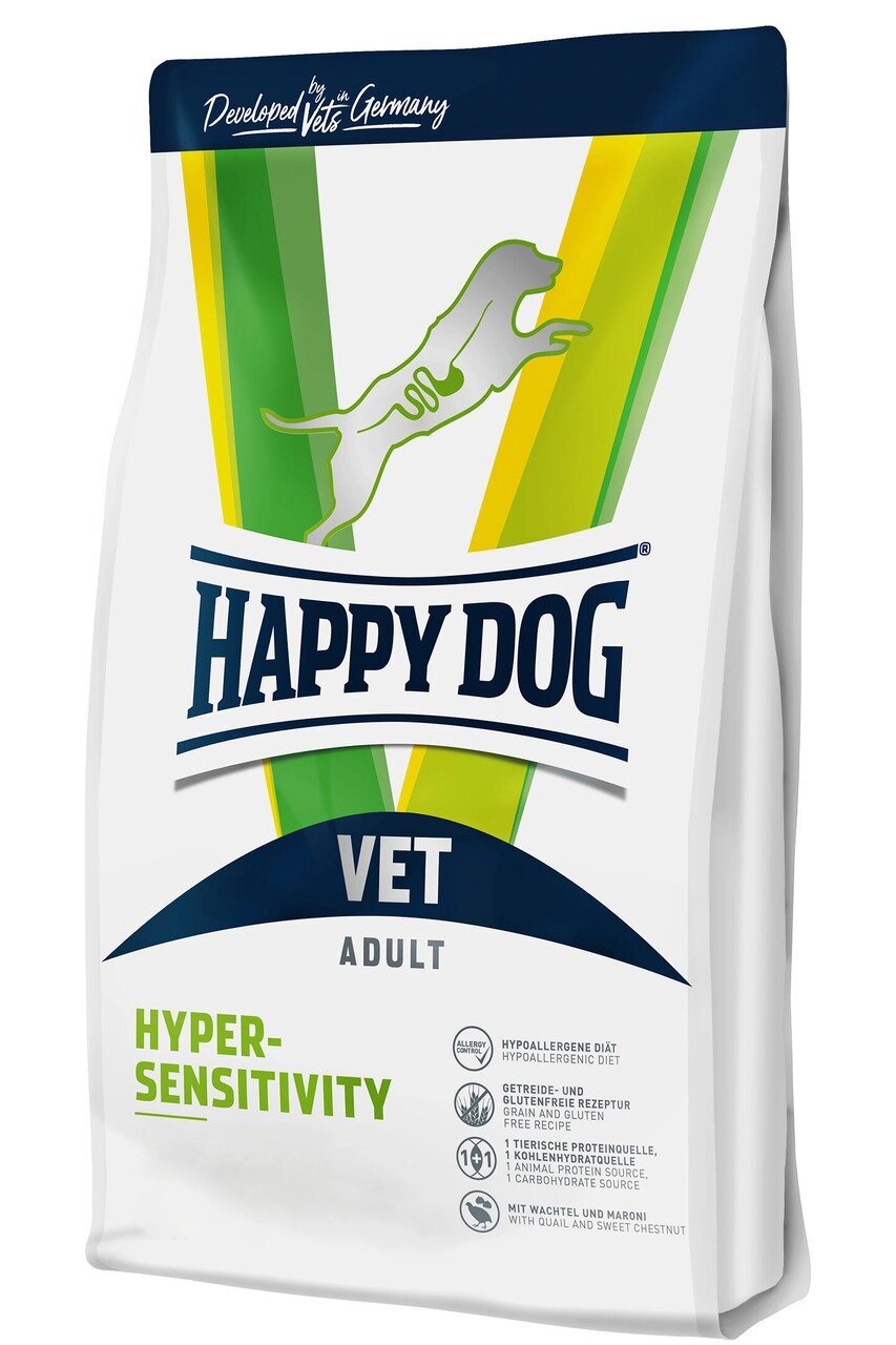 Happy Dog VET Diet дієтичний корм для собак з харчовою алергією, 12 кг від компанії ZooVet - Інтернет зоомагазин самих низьких цін - фото 1