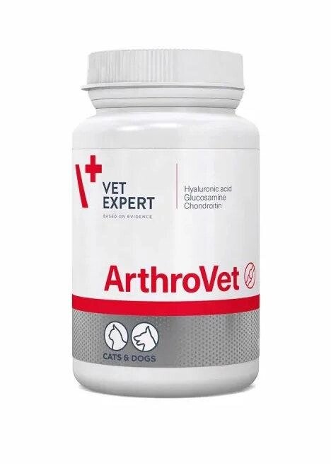 Харчова добавка VetExpert ArthroVet (Артровет) для підтримання здоров’я фукції хрящів і суглобів у котів і собак 90 від компанії ZooVet - Інтернет зоомагазин самих низьких цін - фото 1