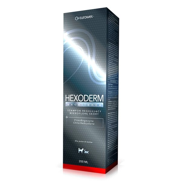 Hexoderm Excellence - Гексодерм Перевага шампунь з фитосфингозином і хлоргексидином 200мл від компанії ZooVet - Інтернет зоомагазин самих низьких цін - фото 1
