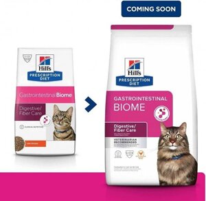 Hill's PRESCRIPTION DIET Gastrointestinal Biome Корм для Кішок з Куркою 3 кг (Новий дизайн упаковки)