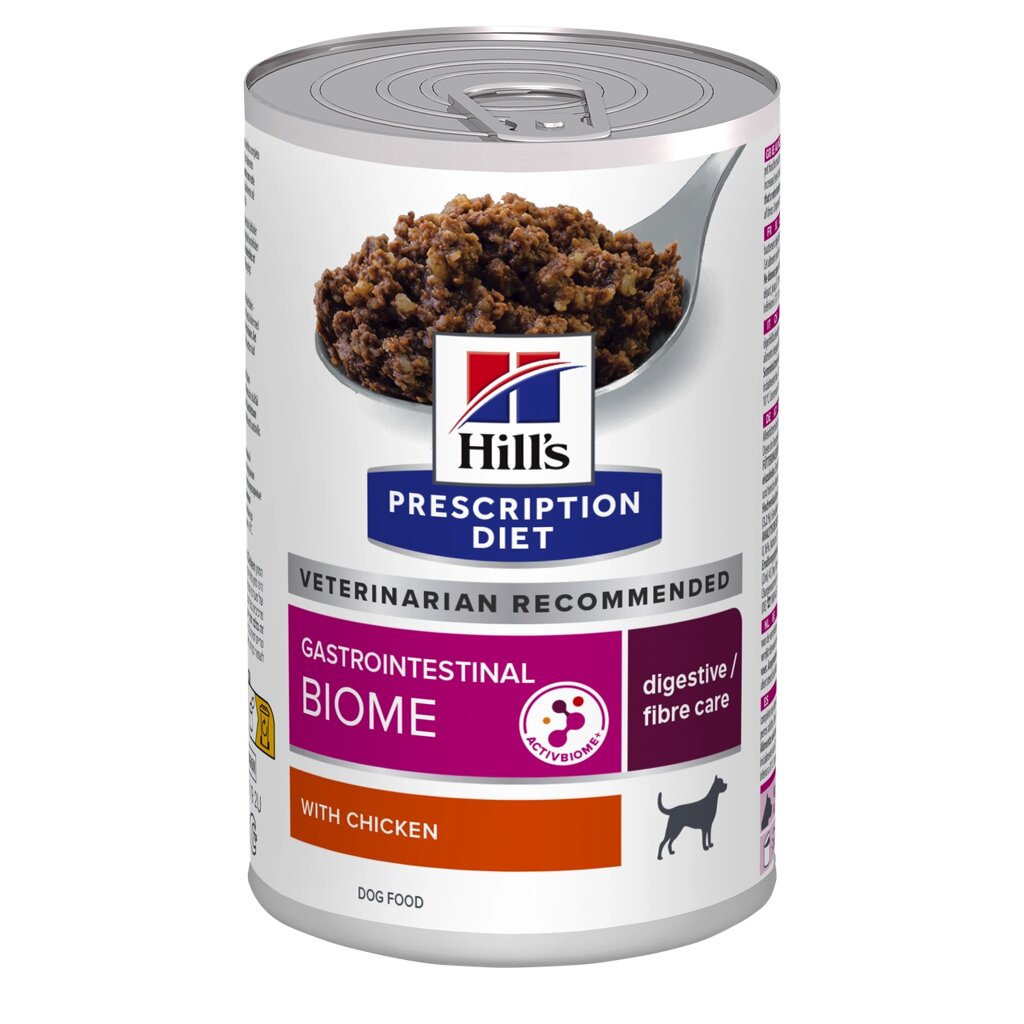 Hill's PRESCRIPTION DIET Gastrointestinal Biome Вологий корм для собак під час захворюваннях шлунково-кишкового від компанії ZooVet - Інтернет зоомагазин самих низьких цін - фото 1