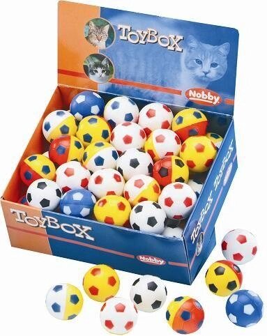 Іграшка для котів і собак м'яч футбольний 4см від компанії ZooVet - Інтернет зоомагазин самих низьких цін - фото 1