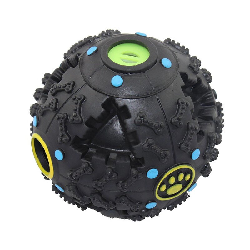 Іграшка М'яч-годівниця з лапками зі звуком 7,5 см EV001 від компанії ZooVet - Інтернет зоомагазин самих низьких цін - фото 1
