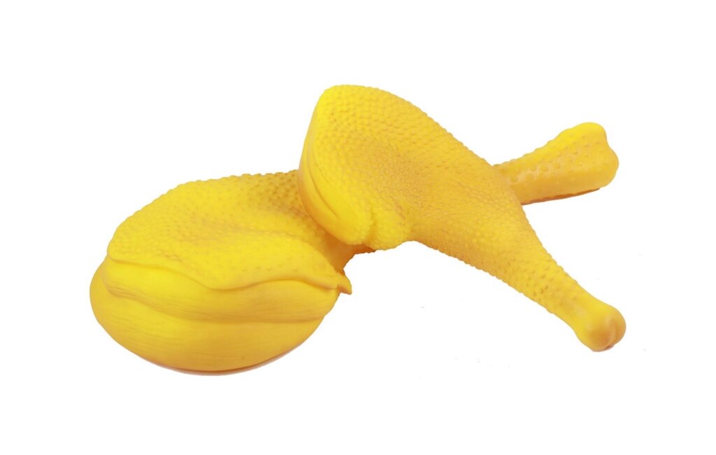 Іграшка вінілова куряча ніжка пищалка 17см EV115 ZooMax від компанії ZooVet - Інтернет зоомагазин самих низьких цін - фото 1