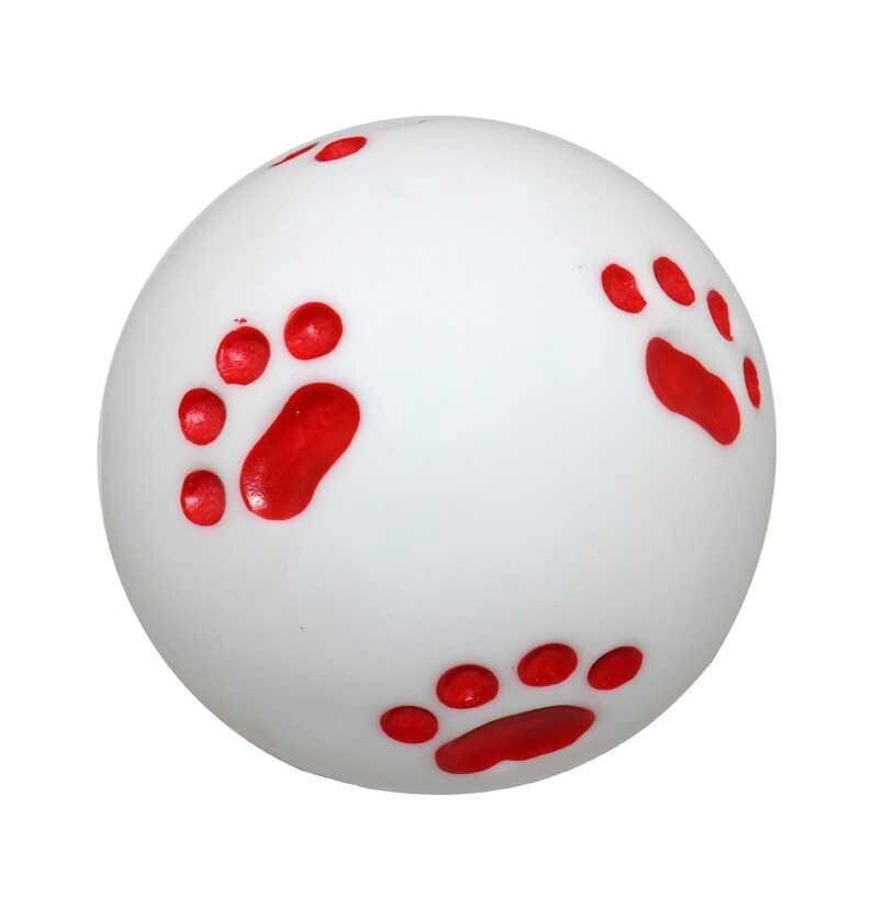 Іграшка вінілова М'яч з лапками 10см EV035 ZooMax від компанії ZooVet - Інтернет зоомагазин самих низьких цін - фото 1